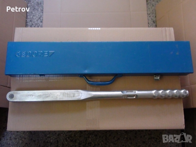 GEDORE - RAHSOL - DREMOMETER - Typ C - MADE IN GERMANY - 1/2" PROFI Динамометричен Ключ 50 - 300 Nm , снимка 2 - Гедорета - 51621944