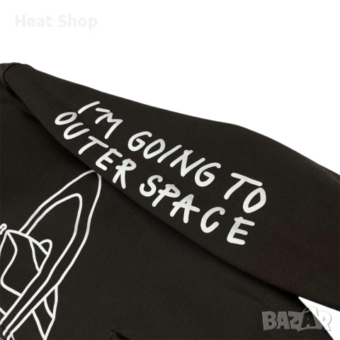 Суичър Broken Planet Market Outer Space Zip Up Hoodie, снимка 3 - Суичъри - 53767715