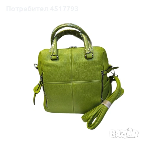 Дамска раница от еко материал с отделящи се презрамки, снимка 9 - Раници - 53641421