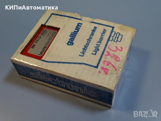 датчик фотоелектрически Leuze RK 78/2-800 photoelectric sensor 10-30V, снимка 7 - Резервни части за машини - 54218543