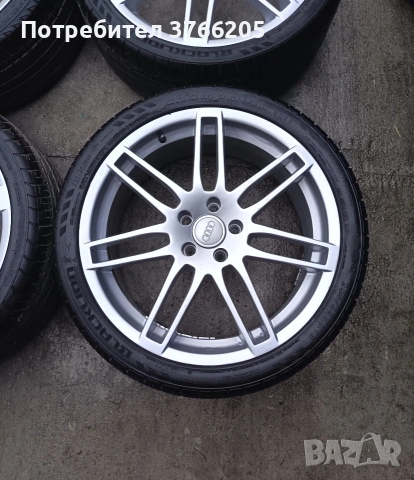 19ки джанти 5х112 Audi с летни гуми, снимка 4 - Гуми и джанти - 53446613