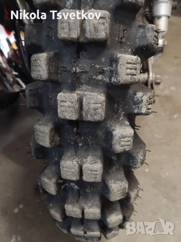 100/100-18 Michelin, снимка 3 - Гуми и джанти - 53768556