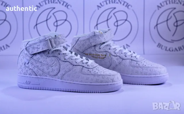 Nike Air Force 1 x Louis Vuitton, снимка 9 - Маратонки - 34961208