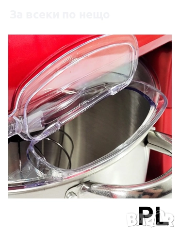 Планетарен миксер Oliver Voltz OV51115A, 2100W, 7.5 литра, Купа инокс Код P1659, снимка 10 - Миксери - 52932935