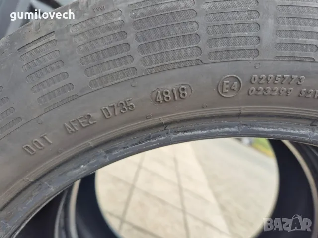 2бр.летни гуми 215/55/18 99V XL Continental ContiEcoContact 5, снимка 9 - Гуми и джанти - 50264118