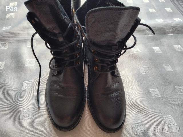 Дамски / Детски боти 100 % кожа Hommerson, снимка 8 - Дамски боти - 51837377