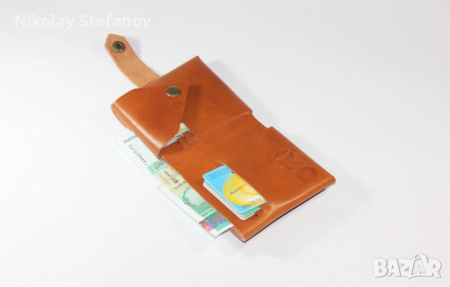 Вертикален оригами портфейл , снимка 2 - Портфейли, портмонета - 52827802