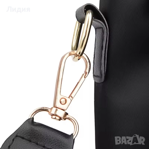 Стилна и практична черна дамска раница , снимка 10 - Чанти - 52133289