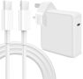 Нова 96W бързо зарядно за MacBook Pro/Air, iPad, и всички USB C устройства, снимка 1