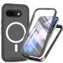 	Google Pixel 9a Magnetic /PC + TPU /PET Screen Удароустойчив Калъф и Протектор, снимка 1