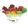 Дигитална кухненска везна, 5кг., купа, батерия, LCD екран, Бял, снимка 1