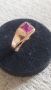 Руски златен пръстен с Розов сапфир