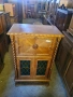Бар-Шкаф (Секретар) от Масив с Витражи и Огледало, снимка 2