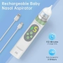 Cshidworld Назален аспиратор за бебета, електрически аспиратор за нос за малки деца, водоустойчив , снимка 5