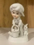 Порцеланова фигурка « Момче и куче », снимка 6