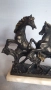 Красива пластика-композиция на коне, снимка 2