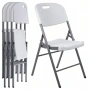 Комплект 4 броя сгъваеми кетъринг столове за градина и събития - удобни и издръжливи, снимка 6