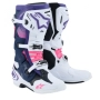 Мотокрос ботуши ALPINESTARS TECH 10 WHITE/VIOLET/NAVY/PINK, снимка 2