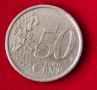 50Евро цента -Италия 2002г, снимка 2