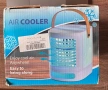 Нов мини климатик Air Cooler преносим охладител с вода, 3 скорости и атмосферна LED светлина, снимка 1