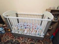 Бебешка кошара, креватче 120х60 см, закупена от Айко., снимка 3