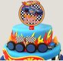 Hot Wheels Хот Уилс Happy Birthday пластмасов топер украса табела за торта рожден ден