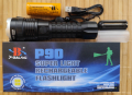 Мощен прожектор P90 POLICE 900000W, снимка 1 - Оборудване и аксесоари за оръжия - 45062607
