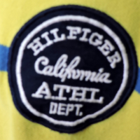 Тommy Hilfiger California Athletic Department - мъжка  раирана тениска  размеr XL , снимка 12 - Тениски - 45053766