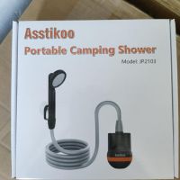 Душ за къмпинг Asstikoo, преносим душ, електрически външен USB презареждаем, снимка 8 - Други стоки за дома - 45632663