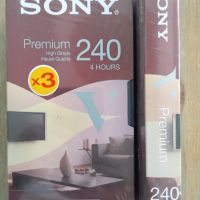 Лот микс от  Sony VHS видео касети OVP чисто нови, снимка 2 - Други жанрове - 46204130