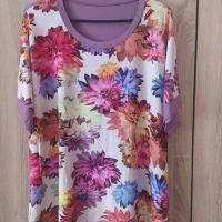 Нова Дамска блуза, къс ръкав, снимка 1 - Тениски - 45314919