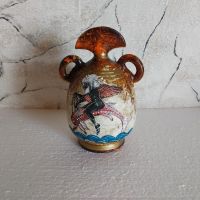 Гръцка керамична ваза, ръчно изработена, снимка 2 - Колекции - 45505832