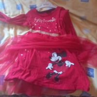 детска рокля Дисни Мини Маус червена 116, снимка 1 - Детски рокли и поли - 45234946