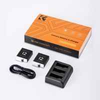 K&F Concept Gopro Hero 2 батерии и 3-канално зарядно устройство, снимка 7 - Батерии, зарядни - 45301549
