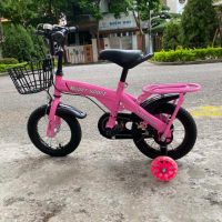Детски велосипед със светещи помощни колела и противоплъзгащи гуми, снимка 6 - Велосипеди - 45404750