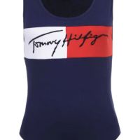 Tommy Jeans 90S Bodysuit Hilfiger Denim - страхотно дамско боди ХС, снимка 3 - Корсети, бюстиета, топове - 45344654