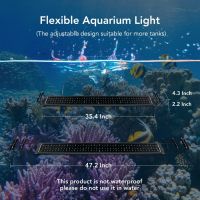 LED лампа за аквариум 90-120см, снимка 6 - Оборудване за аквариуми - 45429615