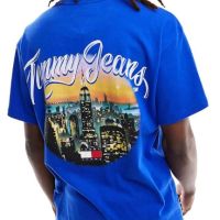 Tommy Jeans Relaxed Vintage City Tee, Мъжка тениска / T-shirt, снимка 1 - Тениски - 45565612