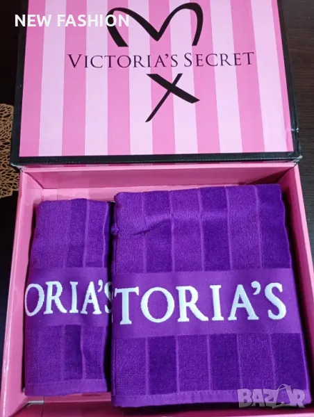 Памучни Хавлии -2бр ✨Dior ✨ Victoria Secret ✨ Burberry ✨, снимка 1