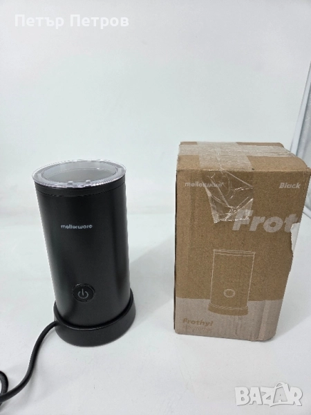 Чисто нов уред за разпенване на мляко Mellerware Frothy Black. , снимка 1