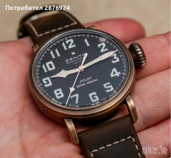 Zenith Pilots extra special bronze, снимка 1