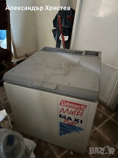 Къмпинг хладилник на 220v 12v и газ 40 литра, снимка 1