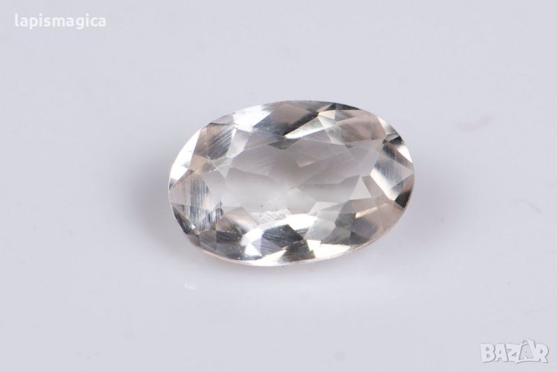 Морганит (розов берил) 0.41ct 6x4mm овална шлифовка №1, снимка 1