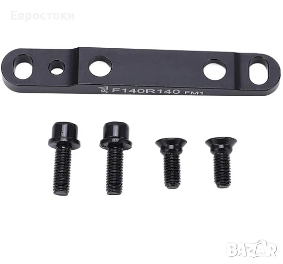 Адаптер за дискова спирачка за велосипед, 140 мм/160 мм преден/заден, с плоско монтиране, снимка 1