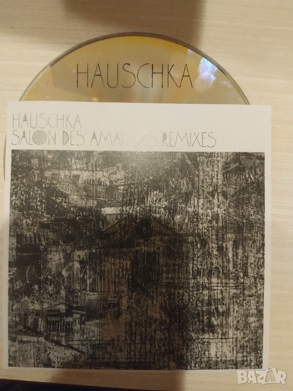Hauschka ‎– Salon Des Amateurs Remixes - Promo CD, снимка 1