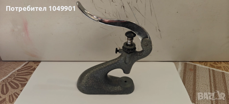 Часовникарска преса -Seitz- 5 накрайника, снимка 1