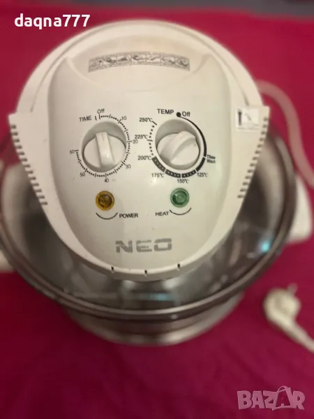 Халогенна фурна-скара NEO 1200-1400W, обем 12л, снимка 1