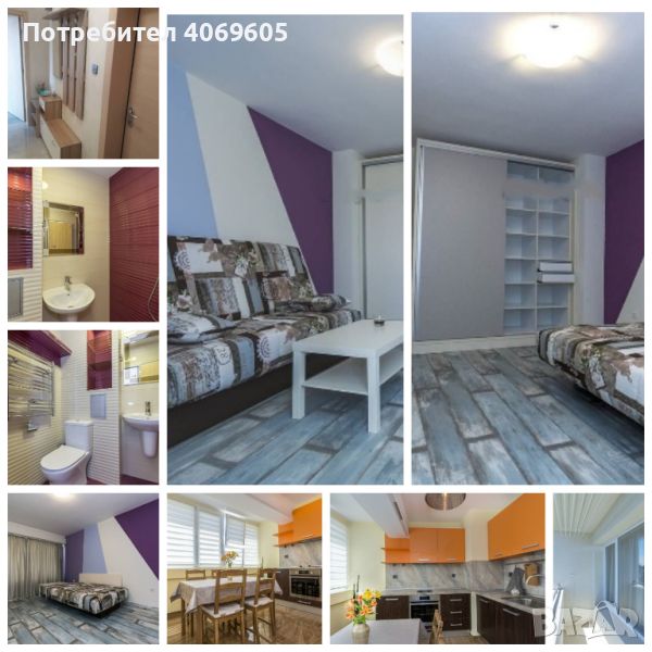Обзаведен двустаен апартамент в саниран блок в ж.к. Славейков, снимка 1