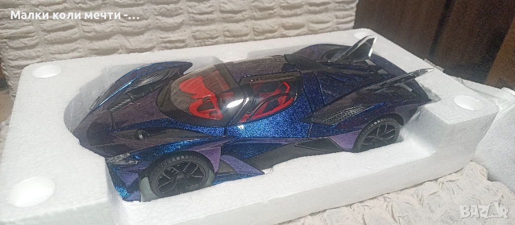 Метална кола Apollo Evo - 2021 г.   Мащаб 1:18, снимка 1