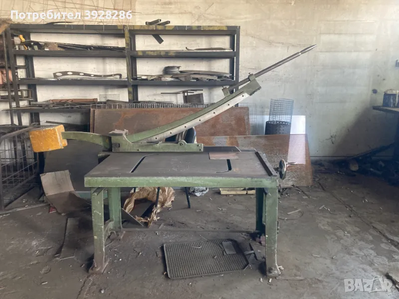  Ръчна Гилотина за ламарина BAYKAL, снимка 1